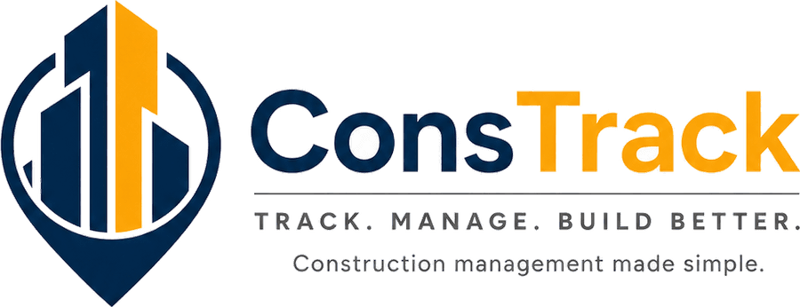 ConsTrack — Track. Manage. Build better. Construction management made simple.